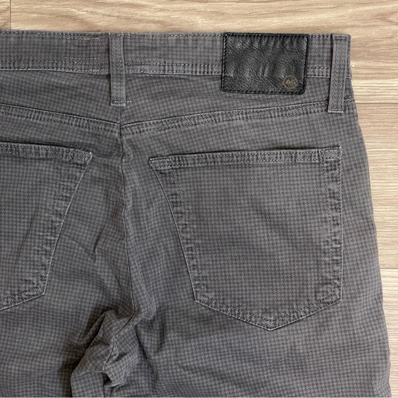 AG Adriano Goldschmeid The Everett Gray Herringbone Slim Straight Jeans - Picture 11 of 11